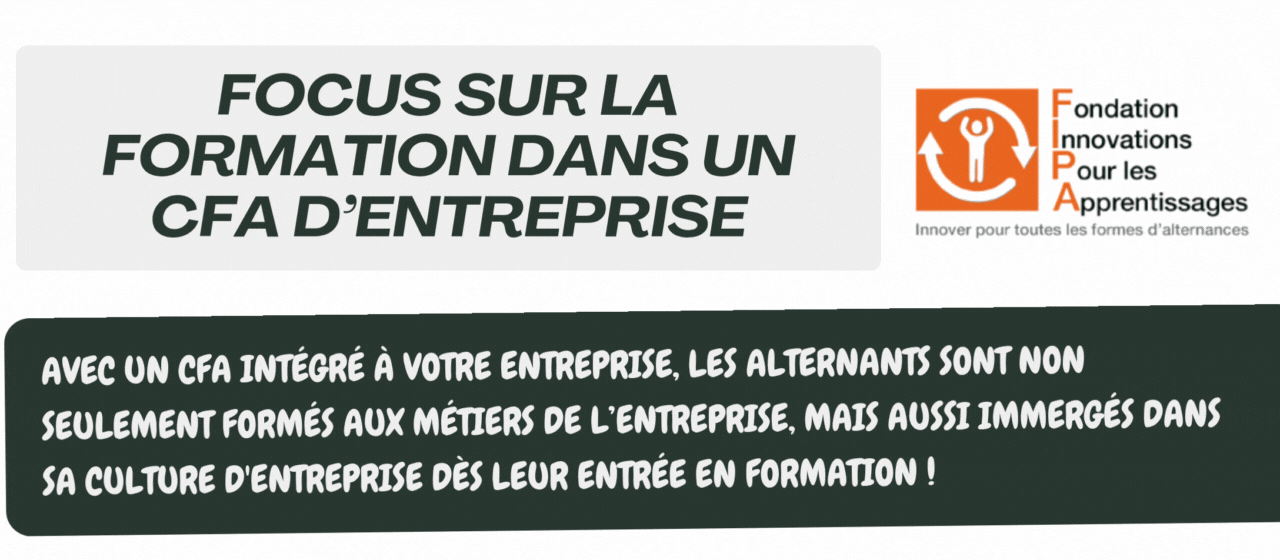 Focus sur l'apprentissage dans un CFA d'entreprise