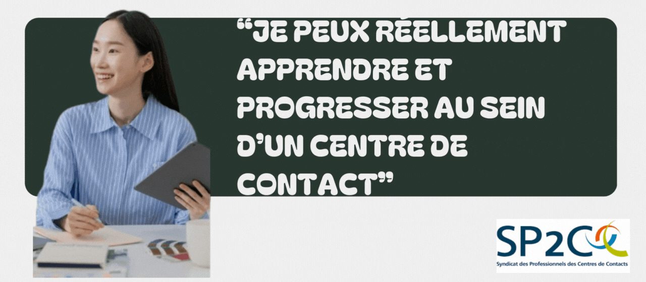 Focus sur les métiers dans les centres de contact