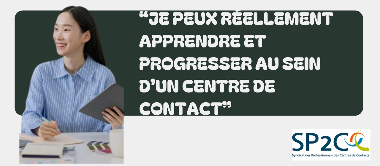Focus sur les métiers dans un centre de contact